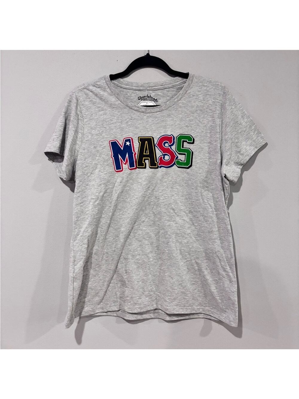 Chowdaheadz MASS Gray T-Shirt XL
